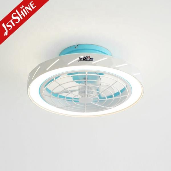 Com controle remoto, ventilador de teto LED 20 flush montado com baixo ruído e 2- de 1stshine
