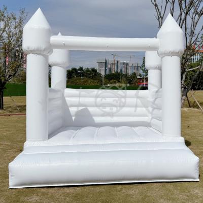 PVC Jumping Castle Inflatable Bounce House White Wedding Bouncy Castle Inflatable For Kids