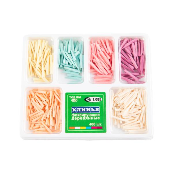 TOP BM Russial Cuñas dentales originales / Cuñas dentales interdentales compuestas de madera con contorno Vida útil 2 años