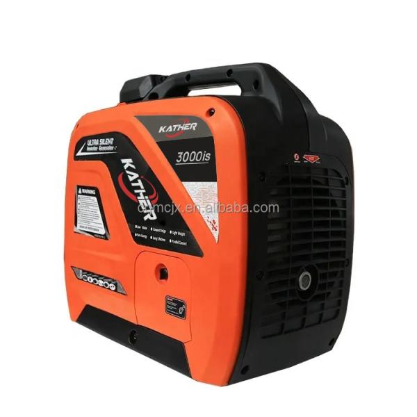 Portable 1.8kva 2kva Gasoline Silent Generator for Home and Outdoor Emergency Power