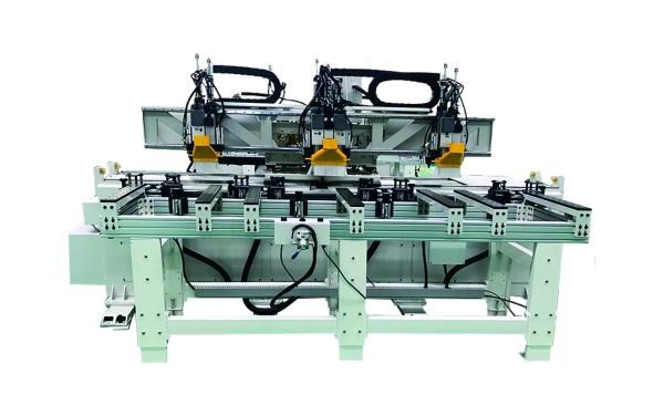 Automatic Door Casing Lock/Hole Drilling System