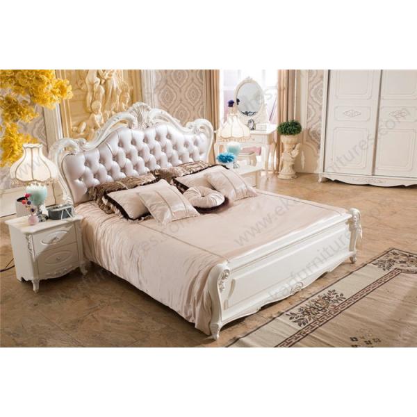 Classic Style Dubai Hotel Bed Luxury 9011