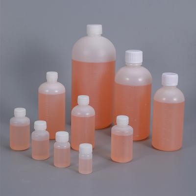 Tipo de vedação Garrafa de reagente Hdpe de plástico para análise laboratorial