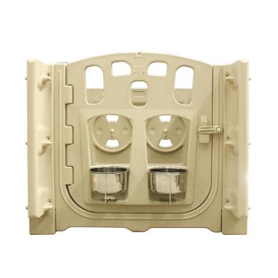 Plastic Calf Fence Panel With Bucket Easy To Install And Move 1-3 Month Baby Cow Using