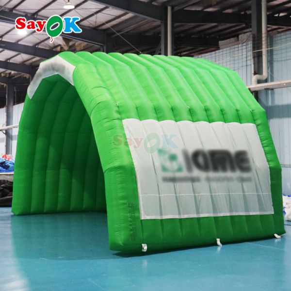 Portable Waterproof Inflatable Stage Cover with Custom Printing and LED
