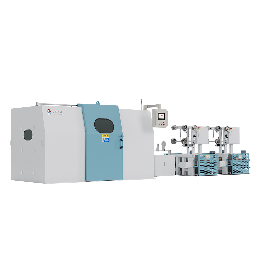 Fuchuan High-Speed Double Twist Wire Buncher Copper Wire Bunching Machine 1000 Equipment