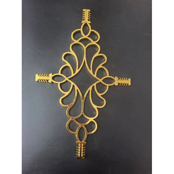 High-Quality Georgian Flowers Decorative Inserts for Double and Triple Glazing with Corrosion-Resistant Surface and Elegant Appearance