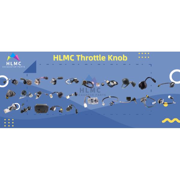 CA1636710 163-6710 1636710 Round Plug Throttle Rotary Switch Knob Fuel Dial Potentiometer  E312 E320 E320V2