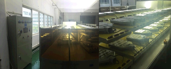 Photocell 200w Led Street Lighting , power saver street lighting led PF >0.95