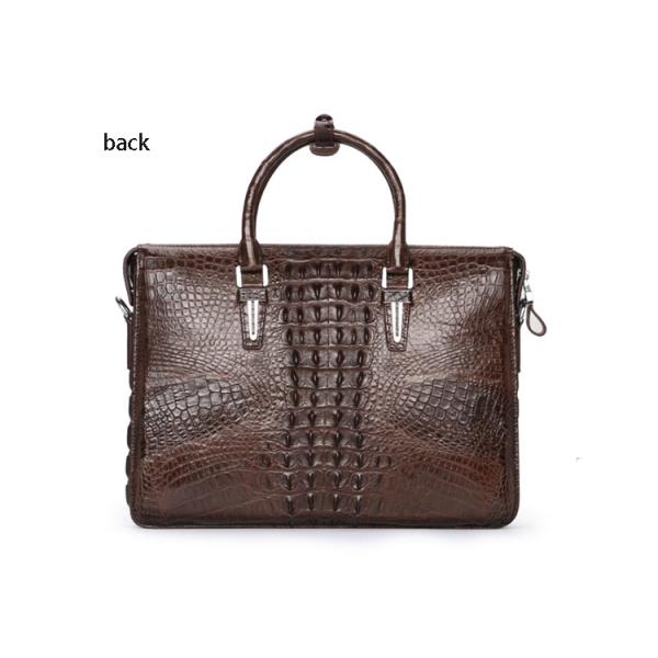 2019 new alligator leather man bag handbag crocodile leather business crossbody bag one-shoulder bag men's briefcase
