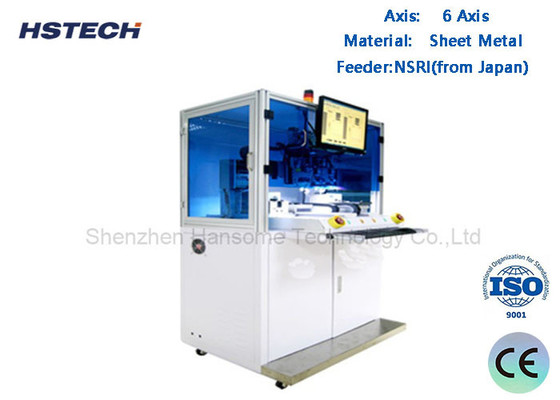 6 Axis Screw Locking Tightening Machine PC Display Desktop Screw Machine HS-VS800