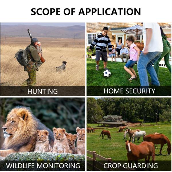 Камера для охоты на диких животных на открытом воздухе до 512 ГБ Хранение 32 Мп 4К при 30 кадрах в секунду KW866 0.25s Скорость отклика Камера для охоты на оленей