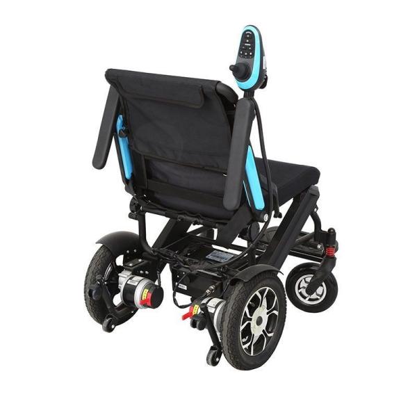 Elderly Folding Electric Wheel Chairs  Remote Control Medical Wheel Chair
