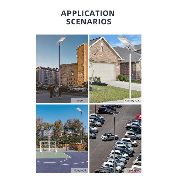 Интегрированный на открытом воздухе солнечный уличный свет IP67 водоустойчивое 300W 400W 500W