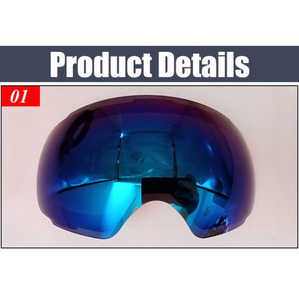 Customized Men's Ski Goggles with Magnetic Interchangeable Lenses Custom Design