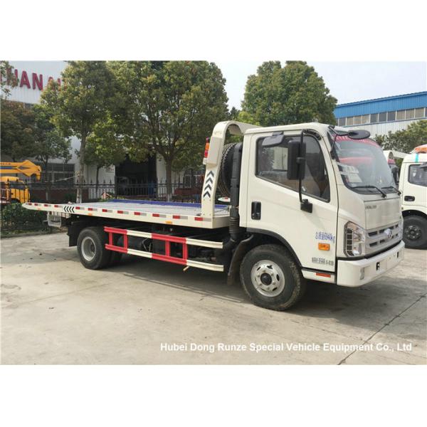 Foton Flat Bed Breakdown Recovery Vehicle , Car Carrier Tow Truck