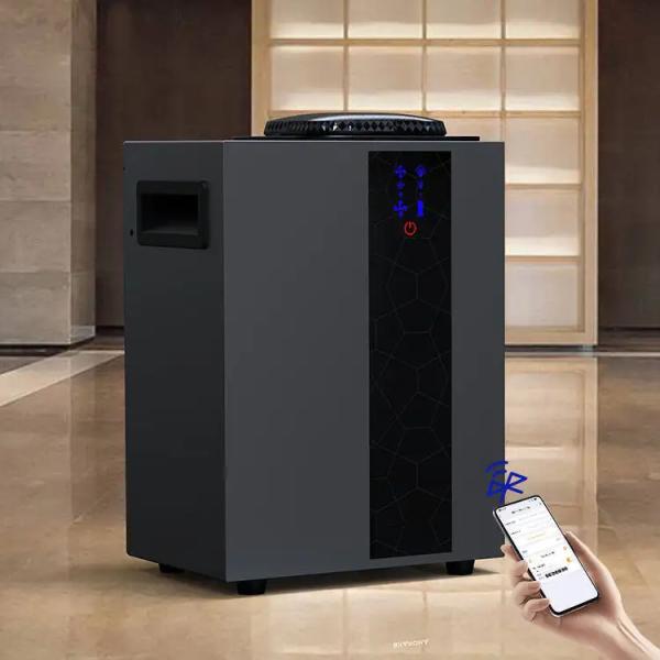 Smart 800ml Oil Fragrance Diffuser: Enhance Your Space with Wifi App Control and Pure Waterless Essential Oil Diffusion for HVAC