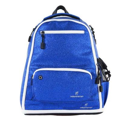 Bordado azul Logo For Travel Unisex da trouxa dos esportes da forma da faísca