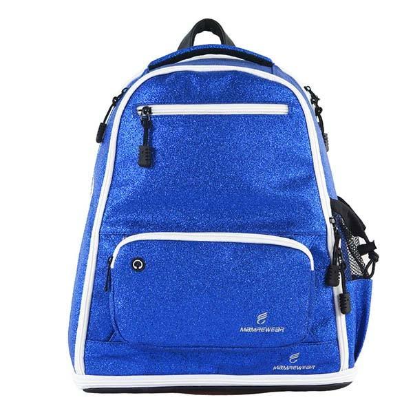 Bordado azul Logo For Travel Unisex da trouxa dos esportes da forma da faísca