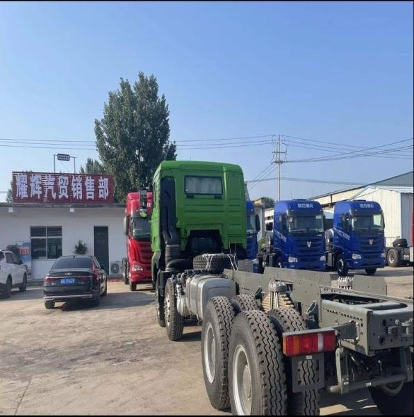 SITRACK Tractor Truck Head 6*4 480HP 500HP EUR 5 10wheel 10 16 Heavy Truck 3 Axles Manual