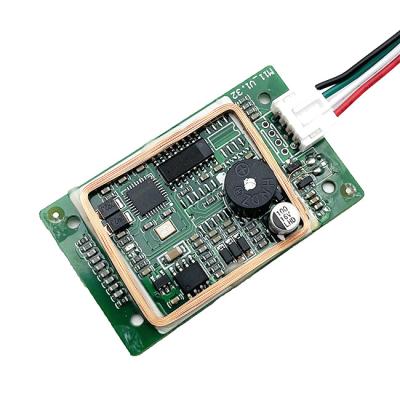 Único escritor Desktop Module do leitor de cartão de Chip Control Magnetic RFID