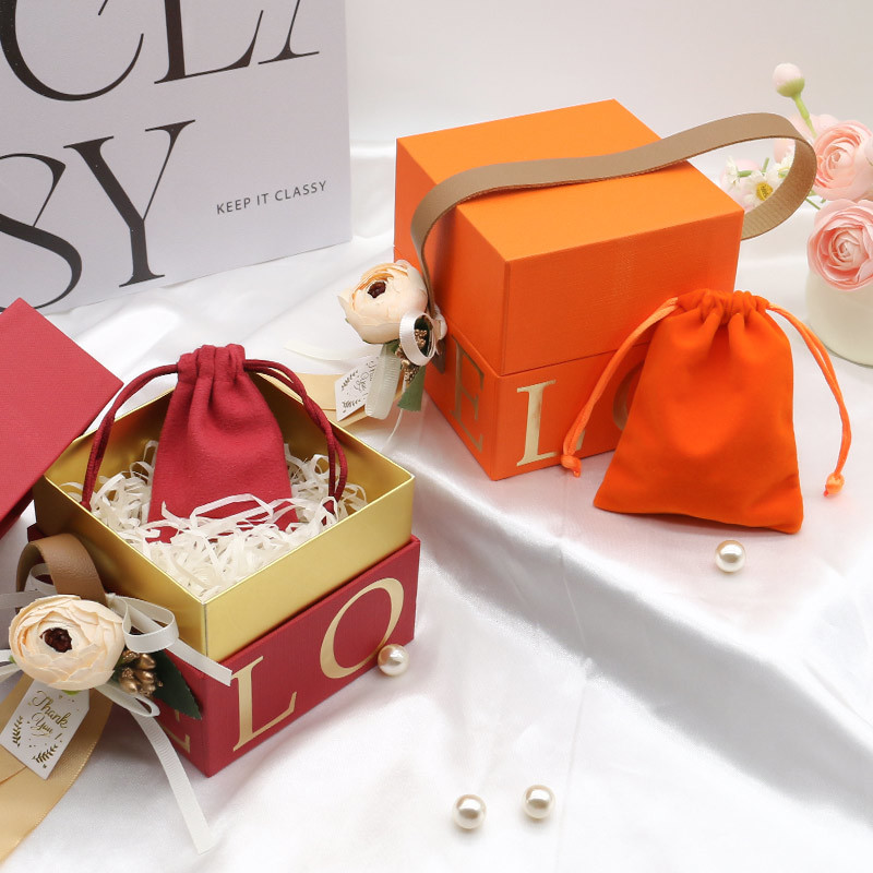 Fashion Custom Gift Packaging Boxes Paperboard Gift Boxes For Valentines Birthday Teachers Day