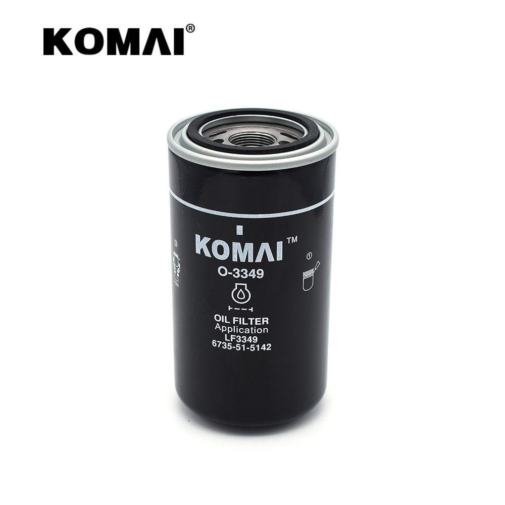 600-212-1231 закрутка двигателя P551230 LF345 KOMATSU 6D95 - на фильтре для масла замените