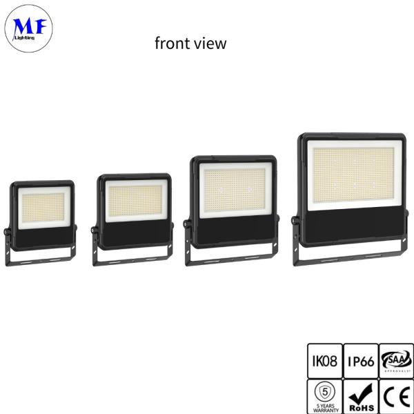 a luz de inundação Philips do diodo emissor de luz do poder superior de 8800Lumen 80W IP67 DLC lasca-se para a iluminação da arquitetura