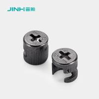 13.5mm 12mm Cam Connector Preto Recheado com Níquel Minifix Cam Lock para Conexão
