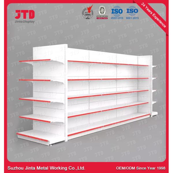 Modern Supermarket Display Shelving For Retail Store Shop Metal Supermarket Rack