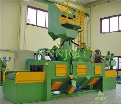 Máquina de alumínio de Pan Wire Mesh Shot Blasting para Deflashing Derusting