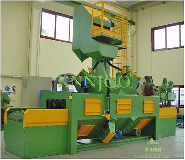 Aluminum Pan Wire Mesh Shot Blasting Machine for Deflashing Derusting