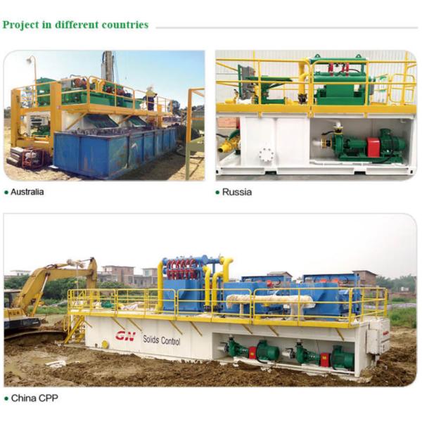 GNMS-200D mud recycling system,economy mud recycling system, 200GPM mud recycling system