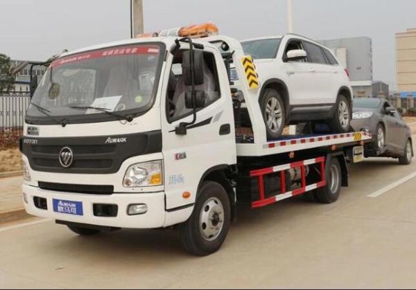 Foton 4X2 4 Ton 130HP Road Recovery Wrecker Flatbed Tow Truck
