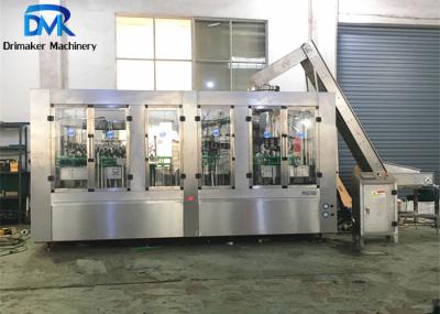 Beer Production Glass Bottle Filling Machine Plc Control Easy Maintenance