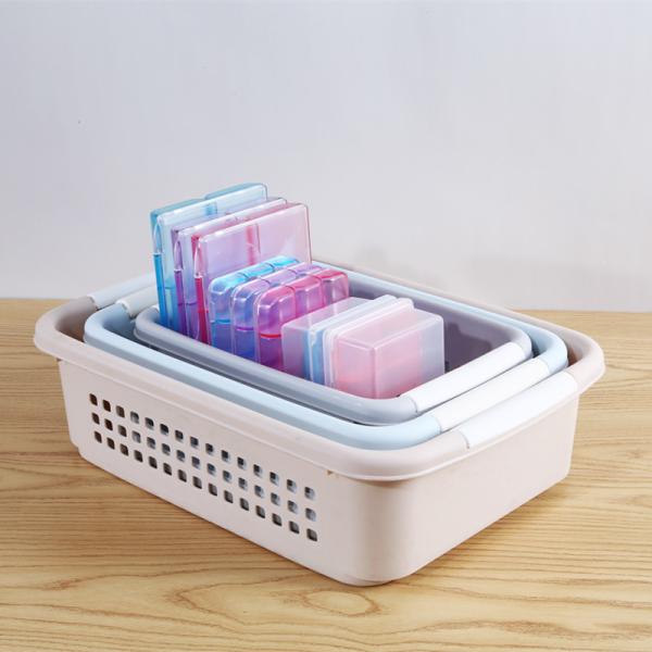 Makeup Plastic Basket Organizer for Kitchen Sundry Kindergarten