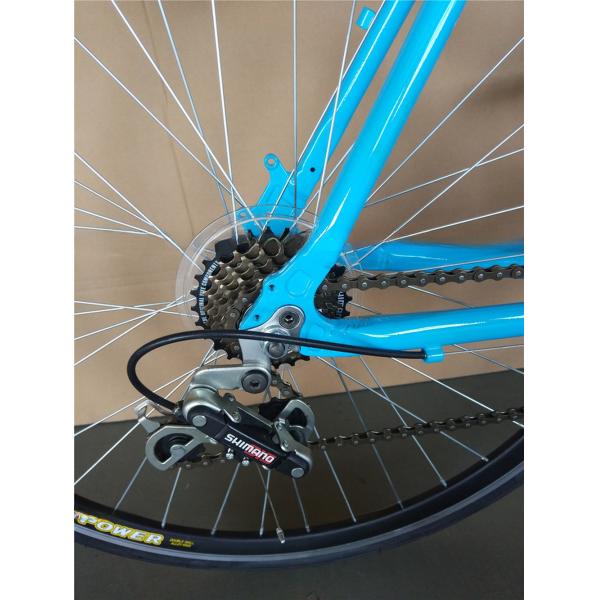 Black Color 21 Speed Double V Brake Fitness Racing Road Bike Customize Logo for Men