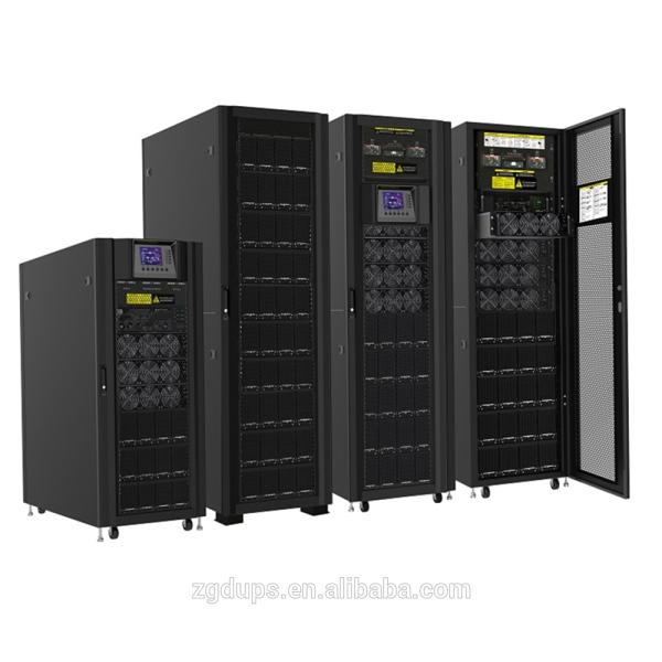 Низкочастотное 80KVA модульное поднимает систему 3 UPS участков 380V/400V/415V