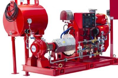 Ul   End Suction Split Case Fire Pump , Diesel Engine Fire Pump 750 Gpm Capacity