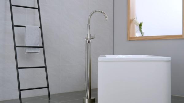 OEM ODM duschkopf freestanding bathtub faucet stainless steel water tap shower filler mixer waterfall faucet set