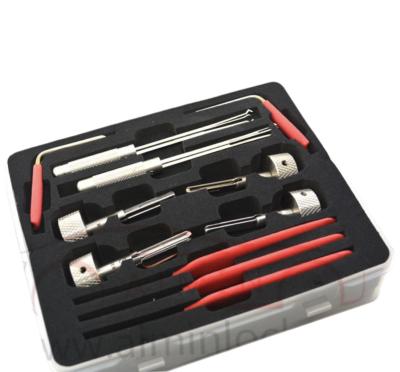 Stainless Steel Locksmith Pick Tools for Strongbox Safe Unlocking Set