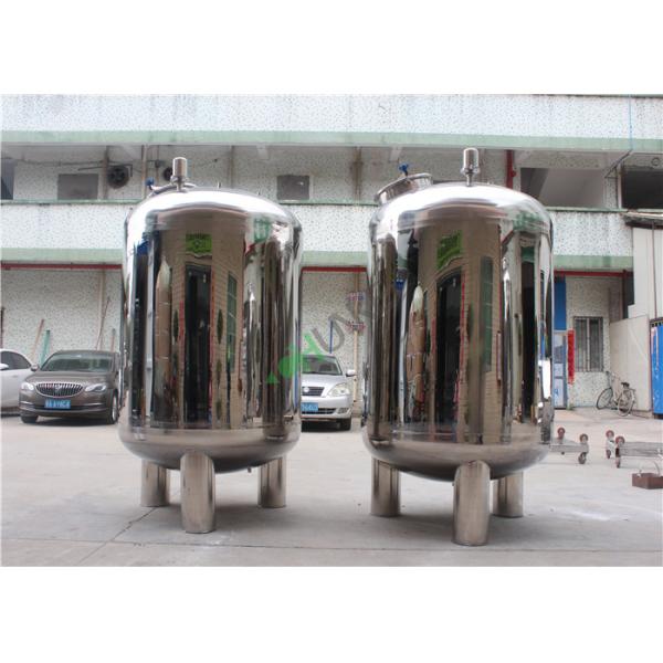 304 SS Strong 3000L Water Tank For Ro Stainless Steel 1000L Machine