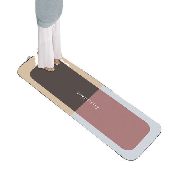 La cocina lavable del aceite anti anti del resbalón alfombra el corredor anti 40*60 de la cocina del cansancio