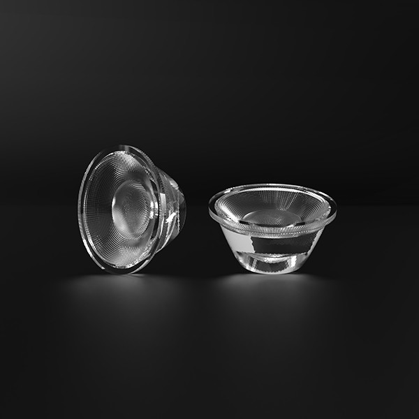 PMMA Material COB Lens with 50° Viewing Angle and 93% Efficiency for Downlight and Spot Light Applications