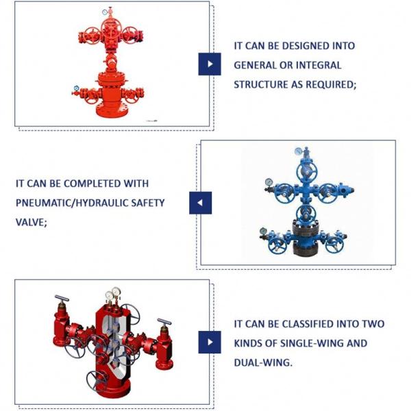 Drilling API 6A Wellhead Christmas Tree Oilfield Wellhead Equipment Xmas Tree