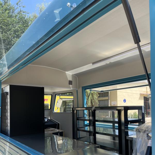 3KW-20KW Electric Mobile Van for Fast Food Snacks Drinks and Coffee Raw Material Soybean
