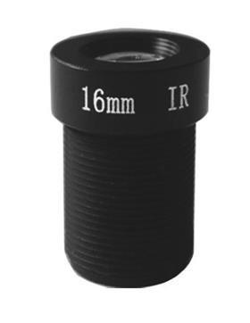 16mm Lens cctv Lens M12 5Megapixel for HD Security IP Camera F2.0 1/2.5 20Degree Angular View