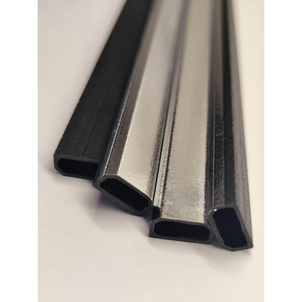 Hybrid Fiberglass Warm Edge Spacer Bar, Metal Laminate Hollow Profile, Low U-Value Thermal Break, for Insulating Glass Units IGU Double Glazing – Anti-Corrosion, Moisture-Resistant, Energy-Efficient