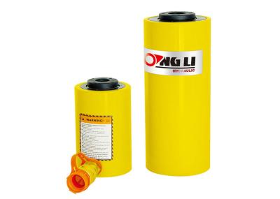 100 Ton Hydraulic Cylinder 8 - 155 Mm Stroke Hollow Plunger Design
