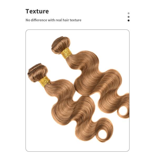 Healthy 22 Inch Body Wave Human Hair Extensions Color 27 Body 800